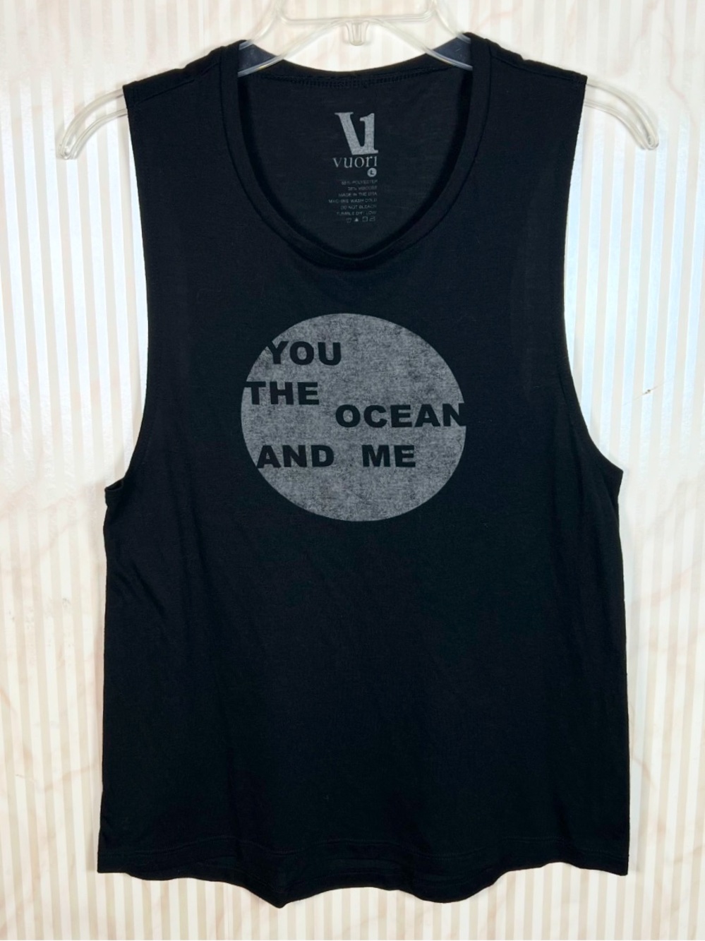 Vuori SZ L Graphic Muscle Tank Top